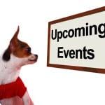 Upcoming Events Sign Showing Future Occasions Schedule 