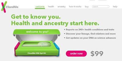 23andMe Ordered by the FDA to Halt Sales of Genetic Test