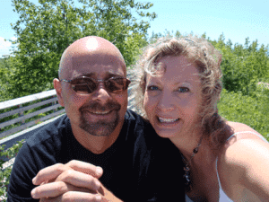 Heidi's MPN Story - An Increasing Trend in Patient Advocacy 4 Heidi and husband Pino