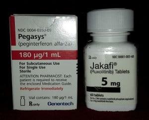 Pegasys Jakafi combo