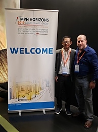MPN Horizons 2019 conference, Pasusant Wattanaboonya and David Wallace