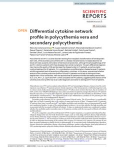Differential cytokine network profile in Polycythemia Vera and Secondary Polycythemia 1 pdf image