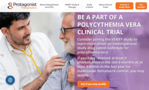 Rusfertide PV clinical trial
