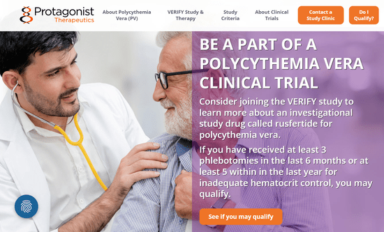 Phase 3 Clinical Trial for Polycythemia Vera 1 Rusfertide PV clinical trial