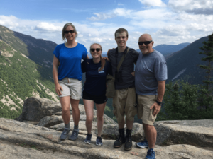 Gary, PV patient, hiking